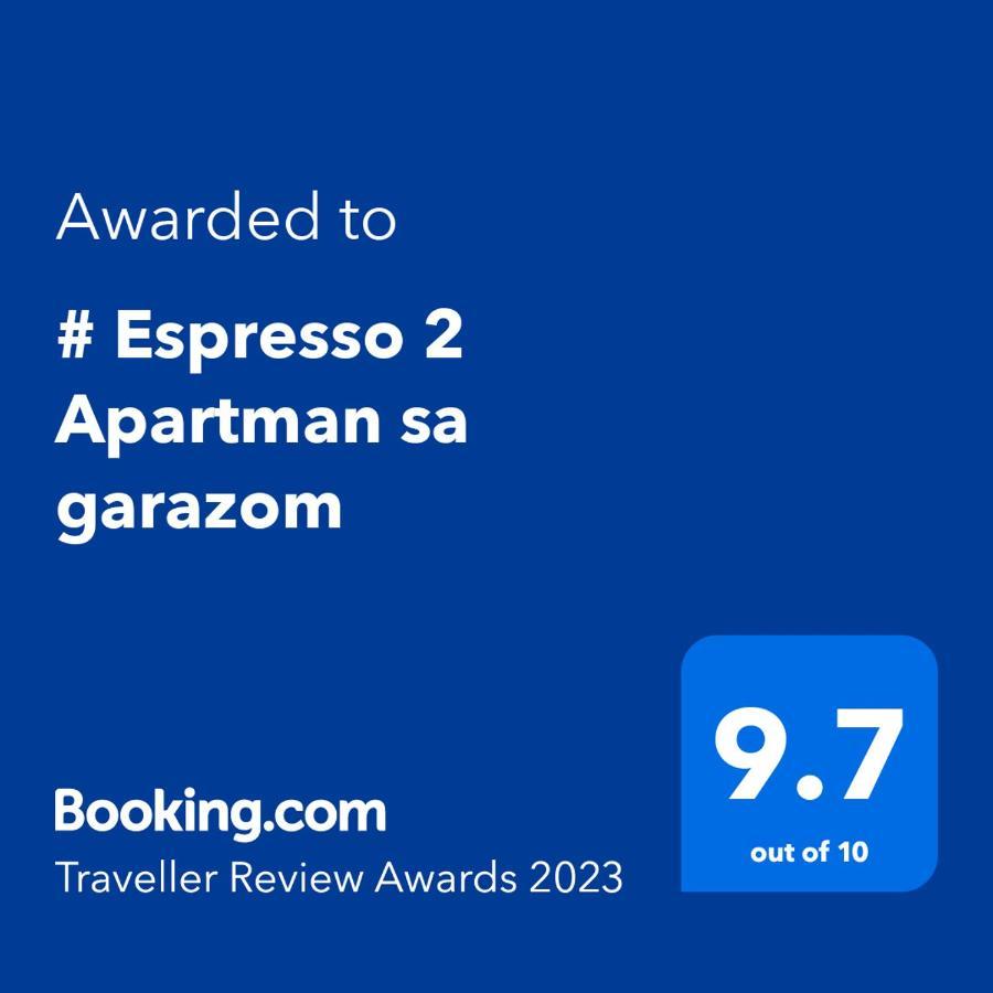 # Espresso 2 Apartman Sa Garazom Sremska Mitrovica Eksteriør billede