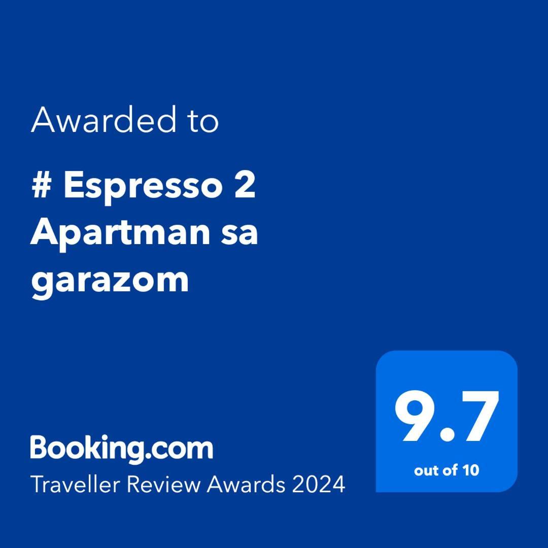 # Espresso 2 Apartman Sa Garazom Sremska Mitrovica Eksteriør billede